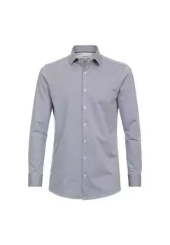 Мужская деловая рубашка Jerseyflex в полоску современного кроя Venti, цвет Helles Himmelblau