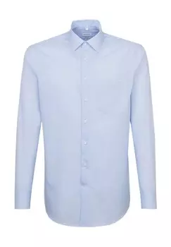 Мужская деловая рубашка обычного кроя Smart Essentials Seidensticker, цвет 12 Hellblau