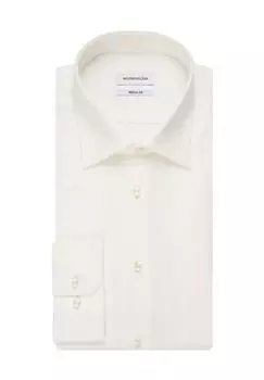 Мужская деловая рубашка обычного кроя Smart Essentials Seidensticker, цвет 21 Ecru