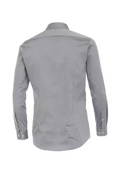 Мужская деловая рубашка однотонного кроя Venti, цвет Hellgrau