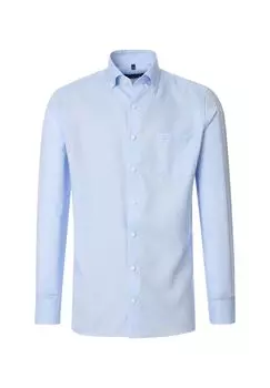 Мужская деловая рубашка, простого и комфортного кроя CASAMODA, голубой
