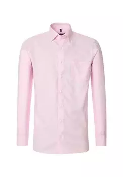 Мужская деловая рубашка, простого и комфортного кроя CASAMODA, цвет Zartrosa(400)