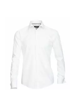 Мужская деловая рубашка с удлиненными рукавами, 72 см, однотонная, современного кроя Venti