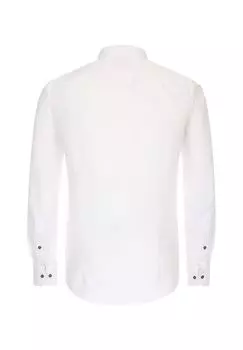 Мужская деловая рубашка с удлиненными рукавами, 72 см, однотонная, современного кроя Venti