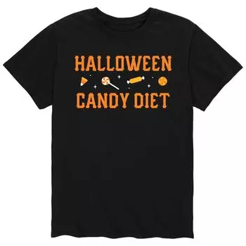 Мужская диетическая футболка Candy Halloween Licensed Character
