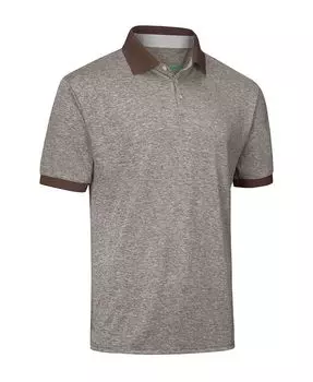 Мужская дизайнерская рубашка-поло для гольфа Mio Marino, коричневый