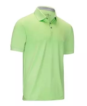 Мужская дизайнерская рубашка-поло для гольфа Mio Marino, цвет Lime green