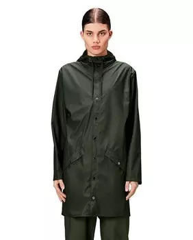 Мужская длинная парка от дождя Rains, зеленый