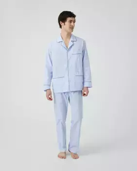 Мужская длинная тканевая пижама Kiff-Kiff, синий