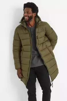 Мужская длинная утепленная куртка barnby Tog 24, зеленый