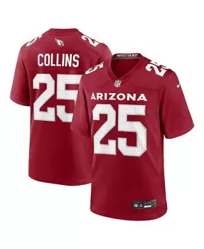 Мужская домашняя игровая майка Zaven Collins Cardinal Arizona Cardinals Nike