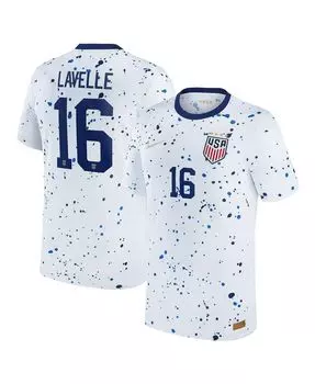 Мужская домашняя копия белого джерси Rose Lavelle USWNT 2023 Nike