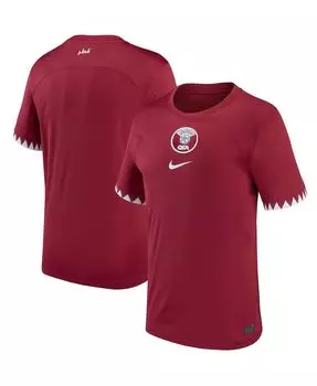 Мужская домашняя копия джерси maroon qatar national team 2022/23 Nike