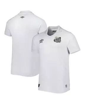 Мужская домашняя копия джерси santos fc 2022/23 Umbro, белый
