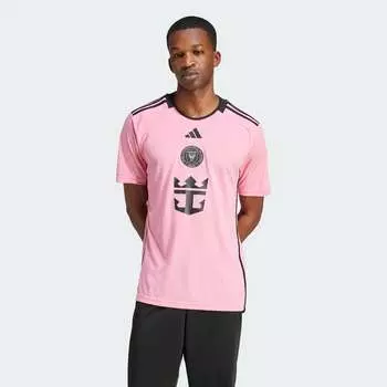 Мужская домашняя майка adidas Inter Miami CF 24/25 Messi, цвет easy pink
