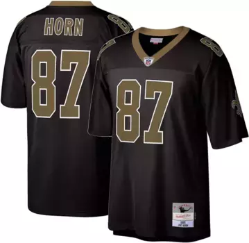 Мужская домашняя майка Mitchell & Ness New Orleans Saints Joe Horn № 87, черная, 2005 г
