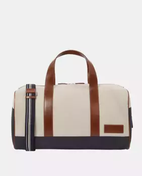 Мужская дорожная сумка бежевого цвета от Tommy Hilfiger, бежевый