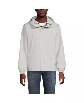 Мужская дождевик Squall Waterproof Packable Lands' End, серый
