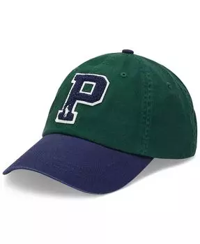 Мужская двухцветная бейсболка из твила Polo Ralph Lauren, желтый