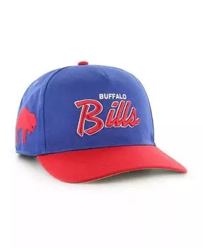 Мужская двухцветная регулируемая шляпа Royal, красная Buffalo Bills Crosstown '47 Brand, синий