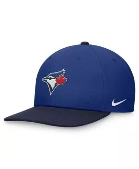 Мужская двухцветная шляпа Snapback цвета королевского/темно-синего цвета Toronto Blue Jays Evergreen Nike, синий