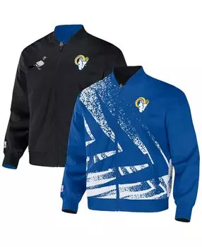 Мужская двухсторонняя нейлоновая куртка nfl x staple los angeles rams с вышивкой NFL Properties, синий