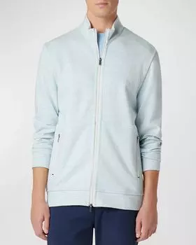 Мужская двусторонняя спортивная куртка Bugatchi, цвет Chalk