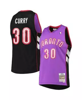 Мужская джерси dell curry purple toronto raptors 1999/00 hardwood classics swingman Mitchell &amp; Ness, фиолетовый