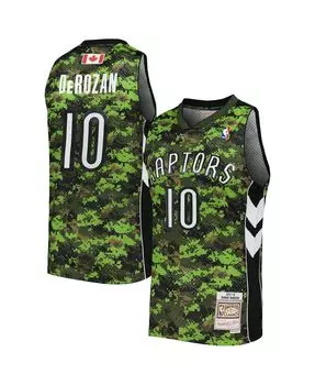 Мужская джерси demar derozan camo toronto raptors 2011-12 hardwood classics swingman Mitchell & Ness