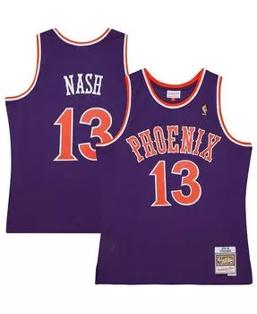 Мужская джерси Steve Nash Purple Phoenix Suns 2005/06 Hardwood Classics Swingman Mitchell & Ness, фиолетовый