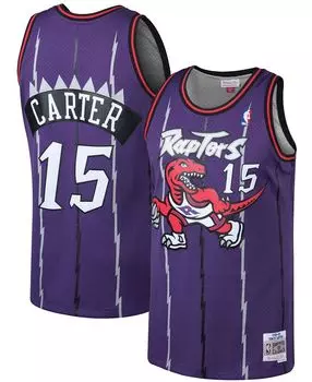 Мужская джерси vince carter purple toronto raptors 1998-99 hardwood classics swingman Mitchell & Ness, фиолетовый