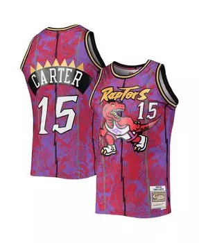 Мужская джерси vince carter purple toronto raptors hardwood classics 1998-99 lunar new year swingman Mitchell &amp; Ness, фиолетовый