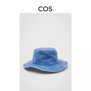 Мужская джинсовая Cos шляпа широкополая, синий