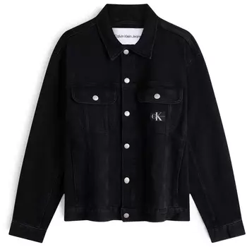 Мужская джинсовая куртка Calvin Klein, цвет 1BY-Denim Black