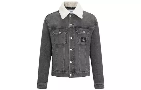 Мужская джинсовая куртка Calvin Klein, цвет Gray