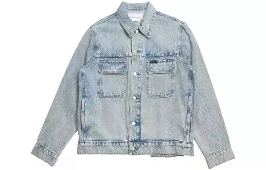 Мужская джинсовая куртка Calvin Klein, цвет Light Blue