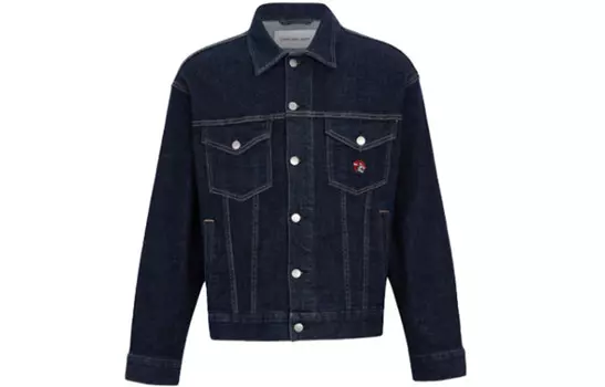 Мужская джинсовая куртка Calvin Klein, цвет Navy