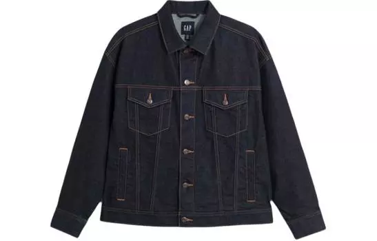 Мужская джинсовая куртка GAP, цвет Dark Blue