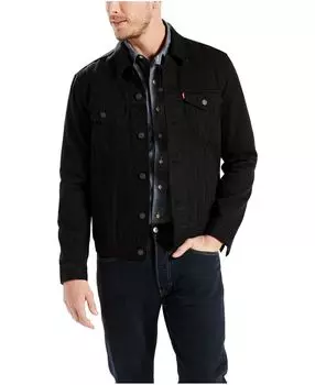 Мужская джинсовая куртка классического кроя из эластичного денима Levi's