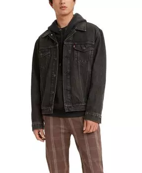 Мужская джинсовая куртка классического кроя из неэластичного денима Levi's