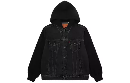 Мужская джинсовая куртка Levi's levi’s, цвет Black/Gray