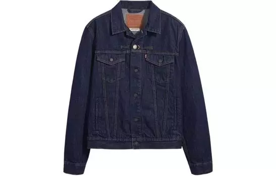 Мужская джинсовая куртка Levi's levi’s, цвет Dark Blue