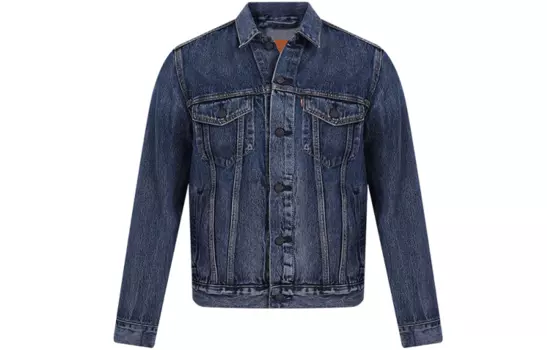 Мужская джинсовая куртка Levi's levi’s, цвет Dark Blue