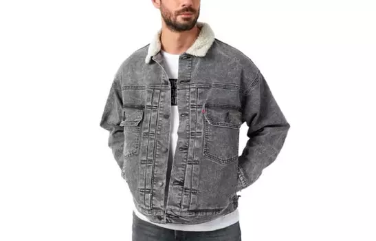 Мужская джинсовая куртка Levi's levi’s, цвет Gray