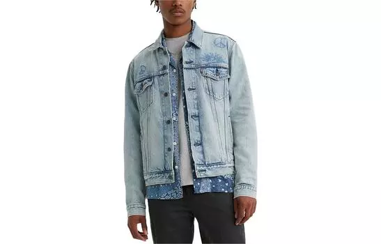 Мужская джинсовая куртка Levi's levi’s, цвет Light Blue