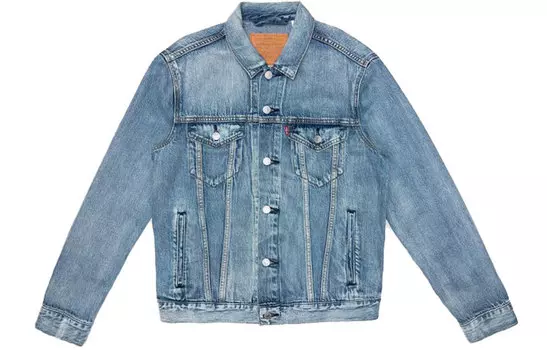 Мужская джинсовая куртка Levi's levi’s, цвет Light Denim Blue