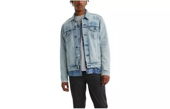 Мужская джинсовая куртка Levi's levi’s, цвет Light Blue