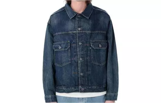 Мужская джинсовая куртка Levi's levi’s, цвет Blue