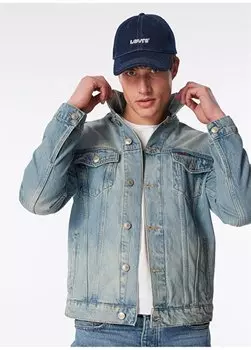 Мужская джинсовая куртка PUEBLA CAESAR BLUE L 242 LCM 131001 Lee Cooper