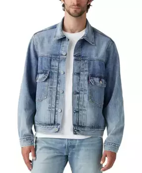 Мужская джинсовая куртка Type II свободного кроя Levi's, синий